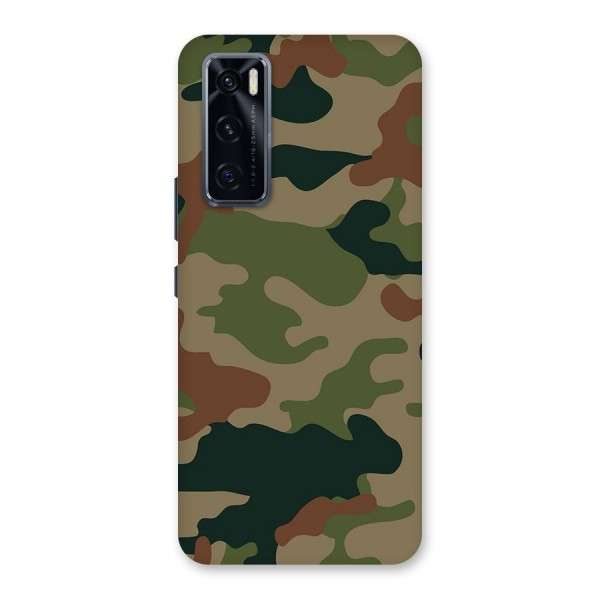Army Camouflage Back Case for Vivo V20 SE