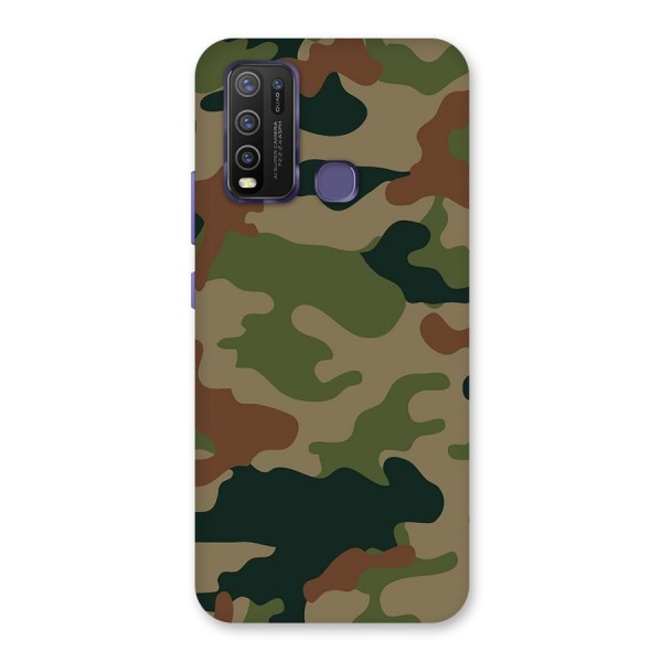 Army Camouflage Back Case for Vivo Y30