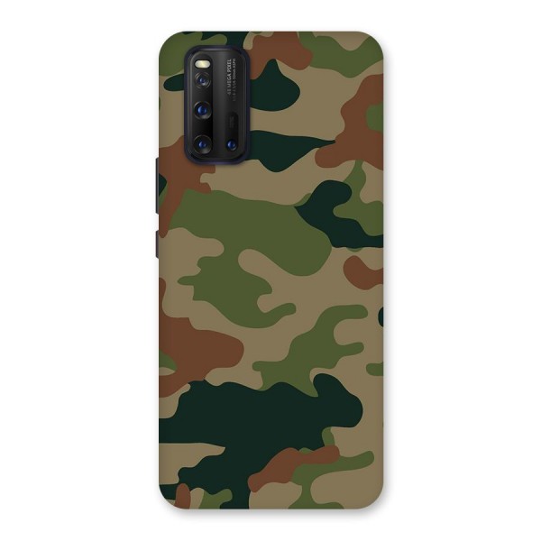 Army Camouflage Back Case for Vivo iQOO 3