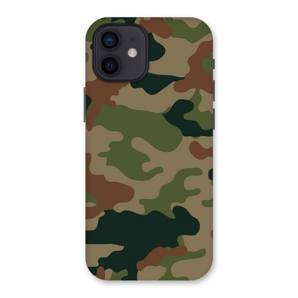 Army Camouflage Back Case for iPhone 12