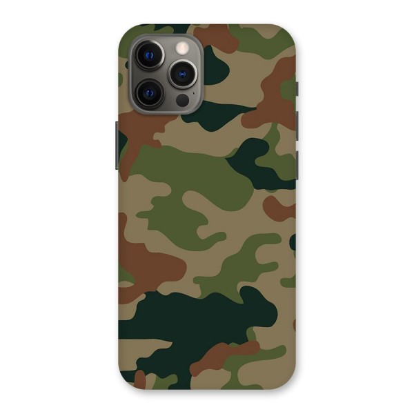 Army Camouflage Back Case for iPhone 12 Pro Max