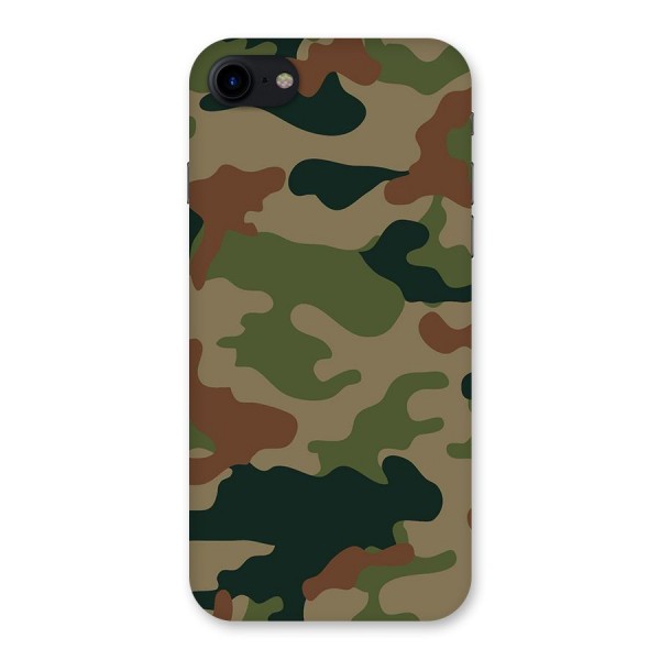 Army Camouflage Back Case for iPhone SE 2020