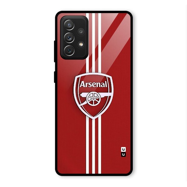 Arsenal Club Glass Back Case for Galaxy A72