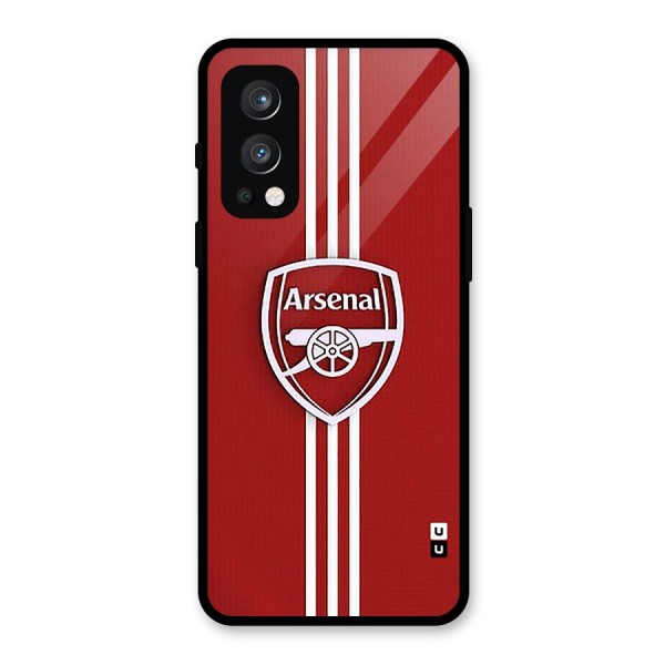 Arsenal Club Glass Back Case for OnePlus Nord 2 5G