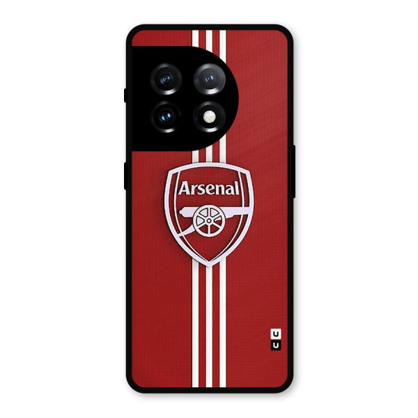 Arsenal Club Metal Back Case for OnePlus 11