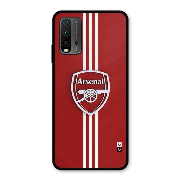Arsenal Club Metal Back Case for Redmi 9 Power