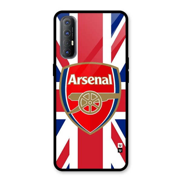 Arsenal Flag Back Case for Oppo Reno3 Pro