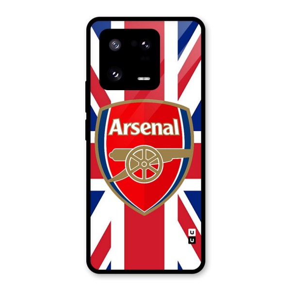 Arsenal Flag Glass Back Case for Xiaomi 13 Pro