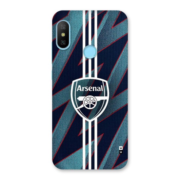 Arsenal Football Club Back Case for Redmi 6 Pro