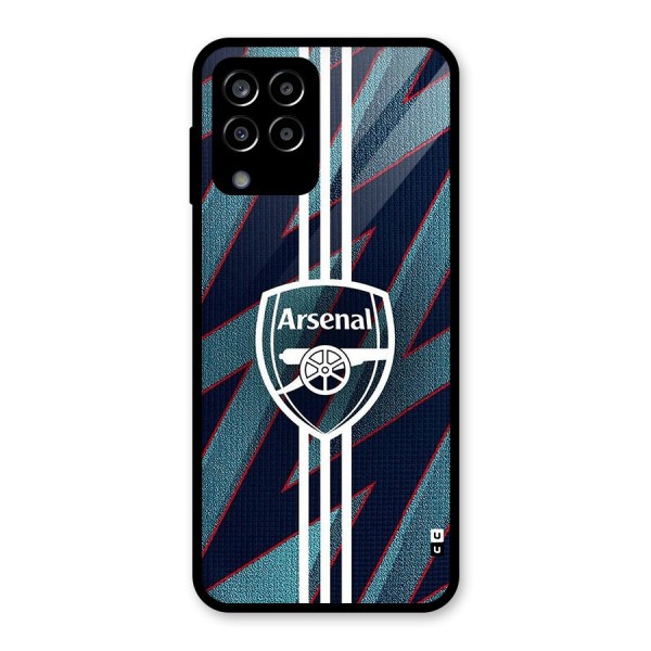 Arsenal Football Club Glass Back Case for Galaxy M33