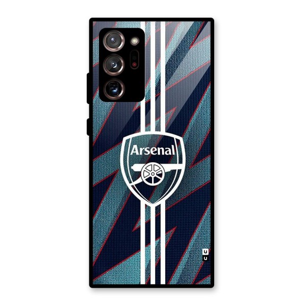 Arsenal Football Club Glass Back Case for Galaxy Note 20 Ultra 5G