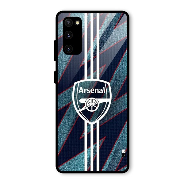 Arsenal Football Club Glass Back Case for Galaxy S20 FE 5G