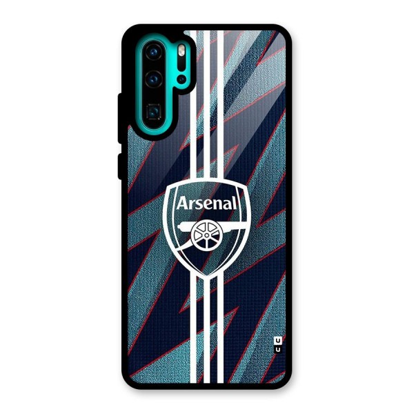 Arsenal Football Club Glass Back Case for Huawei P30 Pro