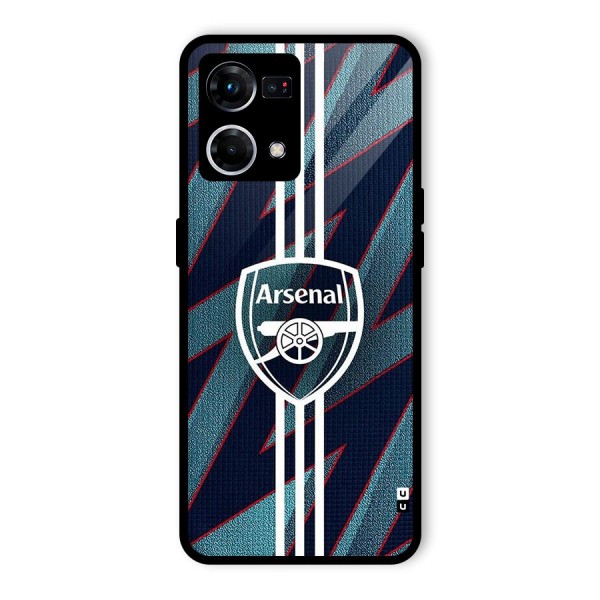 Arsenal Football Club Glass Back Case for Oppo F21s Pro 4G