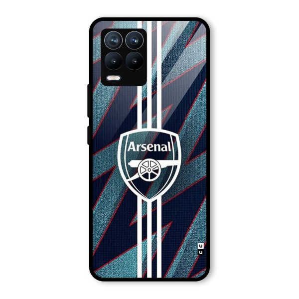 Arsenal Football Club Glass Back Case for Realme 8 Pro