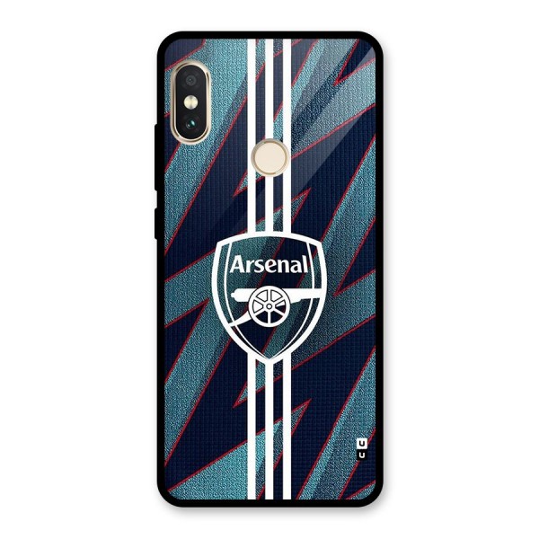 Arsenal Football Club Glass Back Case for Redmi Note 5 Pro