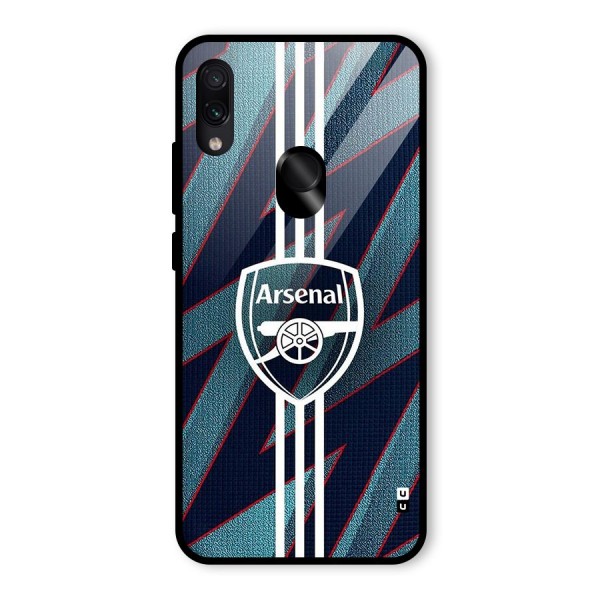Arsenal Football Club Glass Back Case for Redmi Note 7S