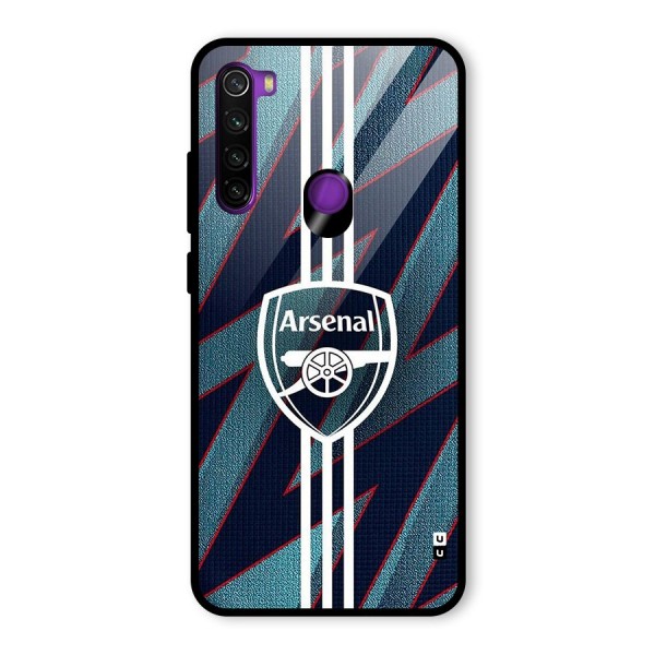 Arsenal Football Club Glass Back Case for Redmi Note 8