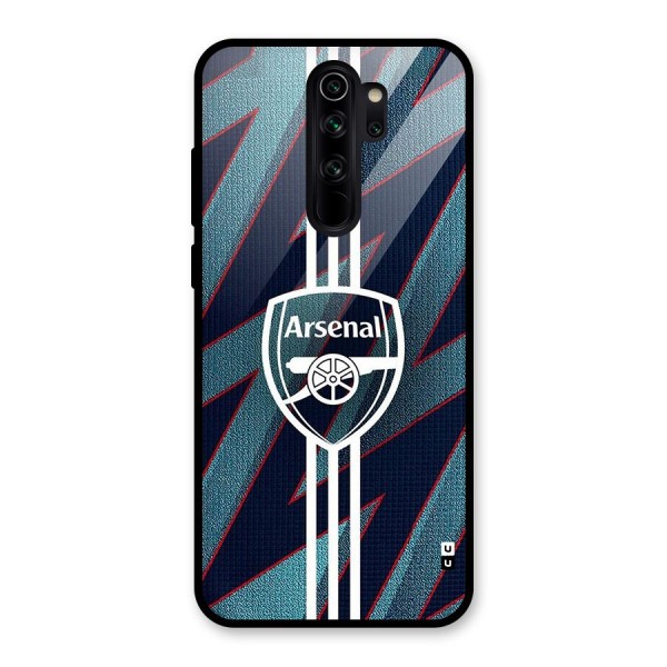 Arsenal Football Club Glass Back Case for Redmi Note 8 Pro