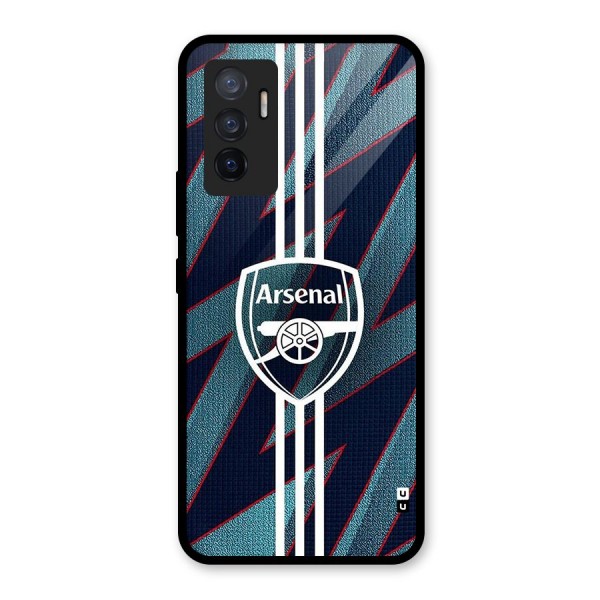 Arsenal Football Club Glass Back Case for Vivo V23e