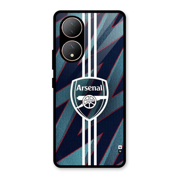 Arsenal Football Club Glass Back Case for Vivo Y100A