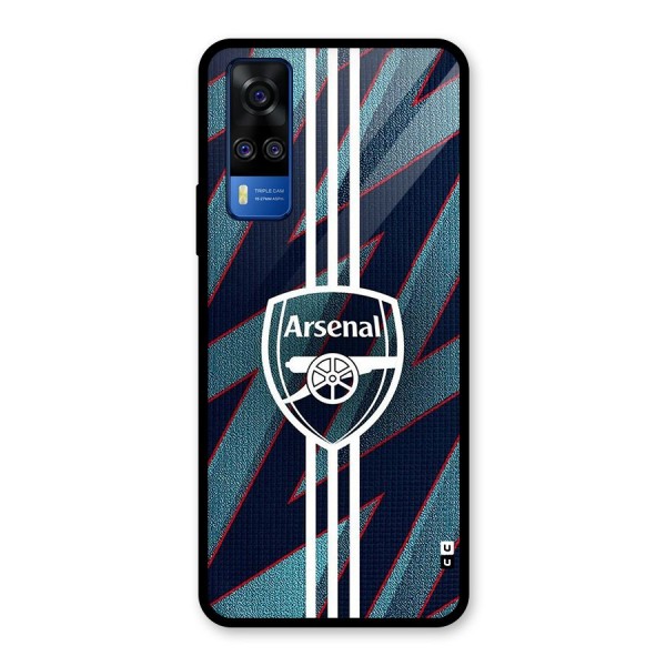 Arsenal Football Club Glass Back Case for Vivo Y51