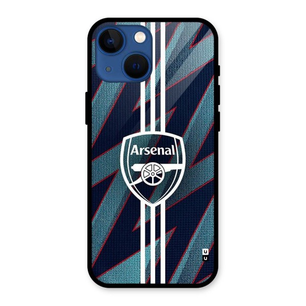 Arsenal Football Club Glass Back Case for iPhone 13 Mini
