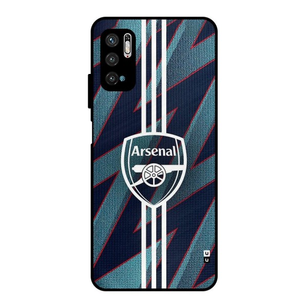 Arsenal Football Club Metal Back Case for Poco M3 Pro 5G
