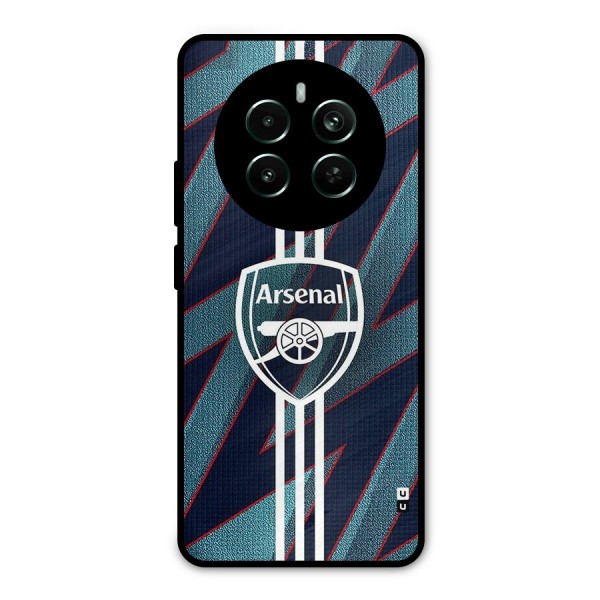 Arsenal Football Club Metal Back Case for Realme 12 Pro Plus