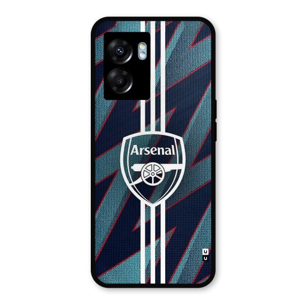 Arsenal Football Club Metal Back Case for Realme Narzo 50 5G