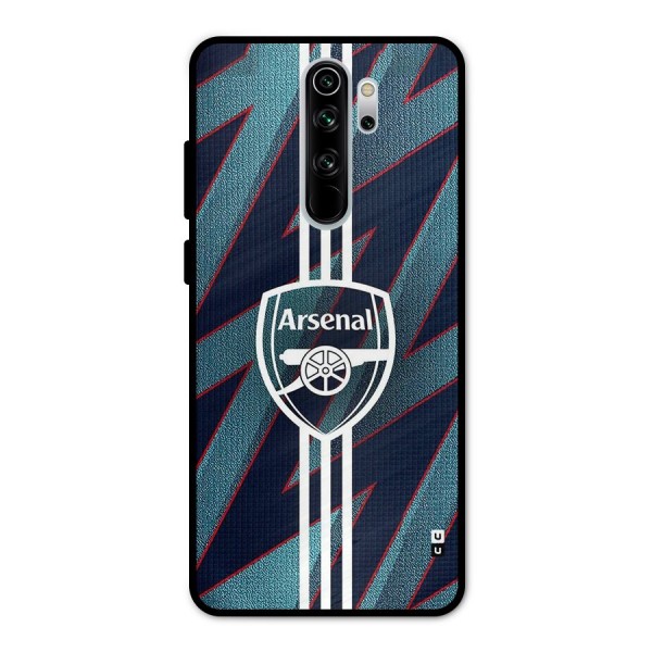 Arsenal Football Club Metal Back Case for Redmi Note 8 Pro