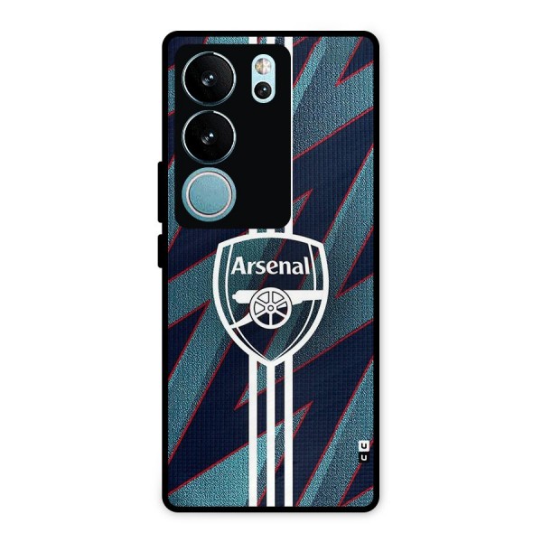 Arsenal Football Club Metal Back Case for Vivo V29
