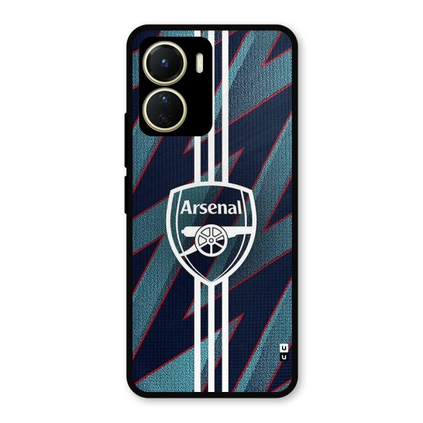 Arsenal Football Club Metal Back Case for Vivo Y16