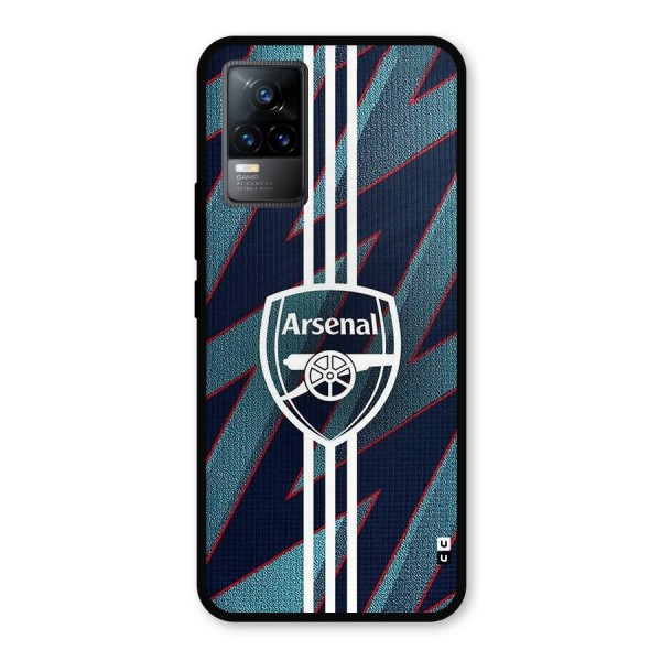 Arsenal Football Club Metal Back Case for Vivo Y73