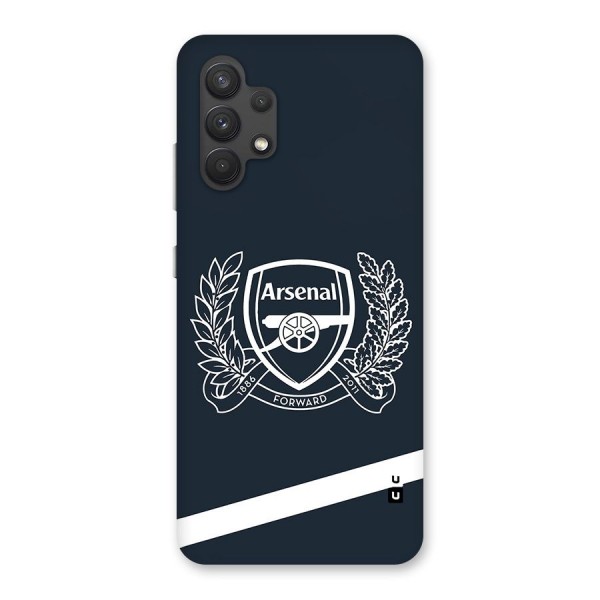 Arsenal Forward Glass Back Case for Galaxy A32