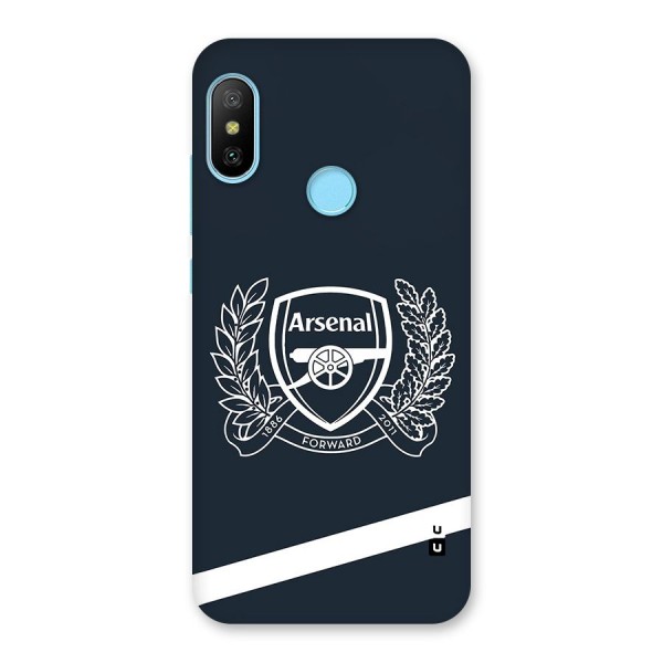 Arsenal Forward Back Case for Redmi 6 Pro
