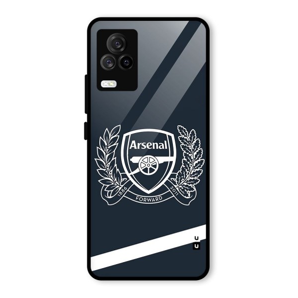 Arsenal Forward Glass Back Case for Vivo iQOO 7 Legend 5G