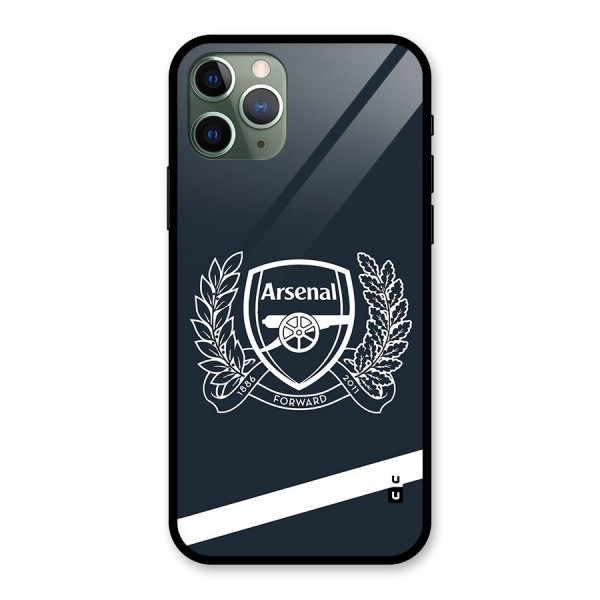 Arsenal Forward Glass Back Case for iPhone 11 Pro