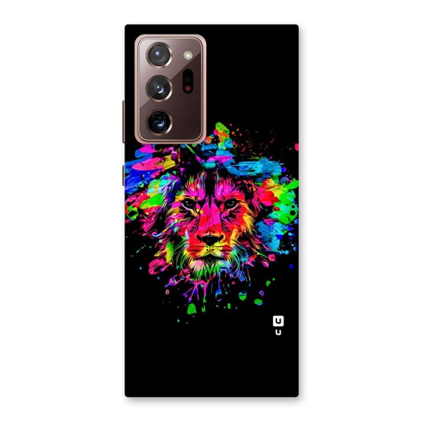 Artistic Lion Art Splash Back Case for Galaxy Note 20 Ultra