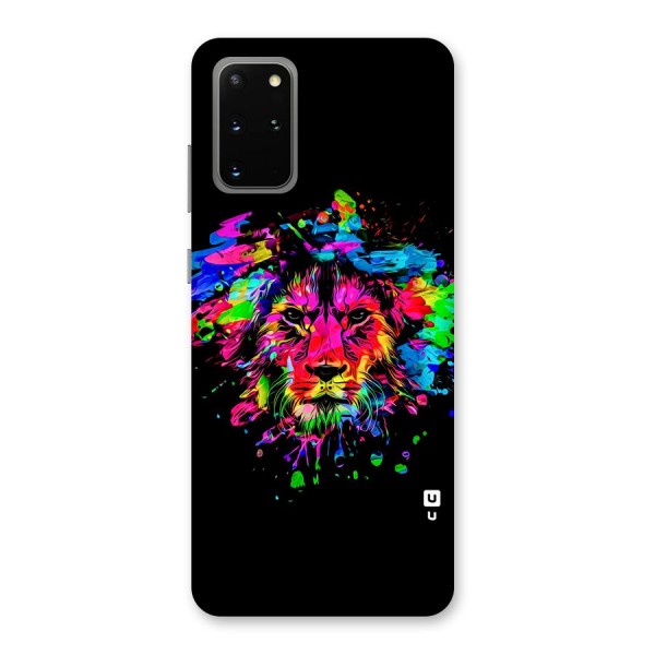 Artistic Lion Art Splash Back Case for Galaxy S20 Plus