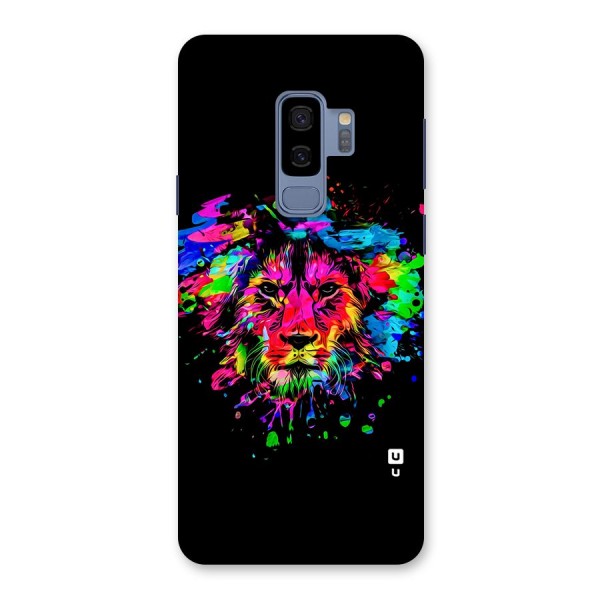 Artistic Lion Art Splash Back Case for Galaxy S9 Plus