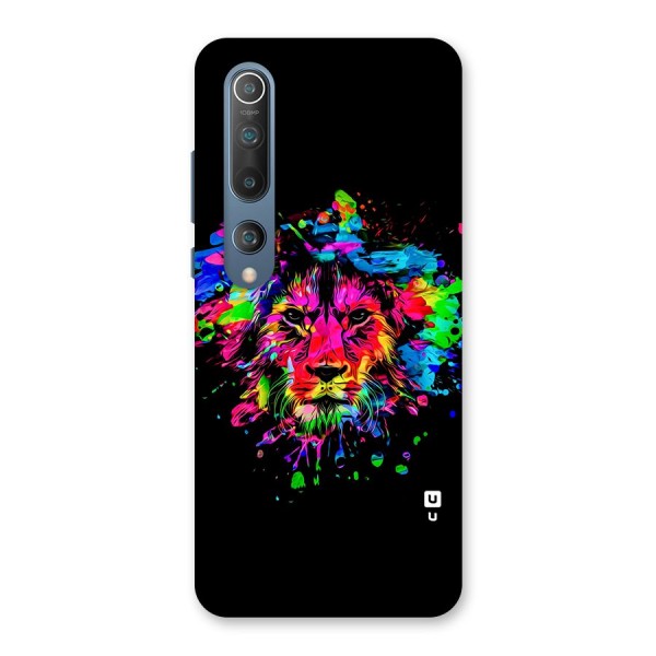 Artistic Lion Art Splash Back Case for Mi 10