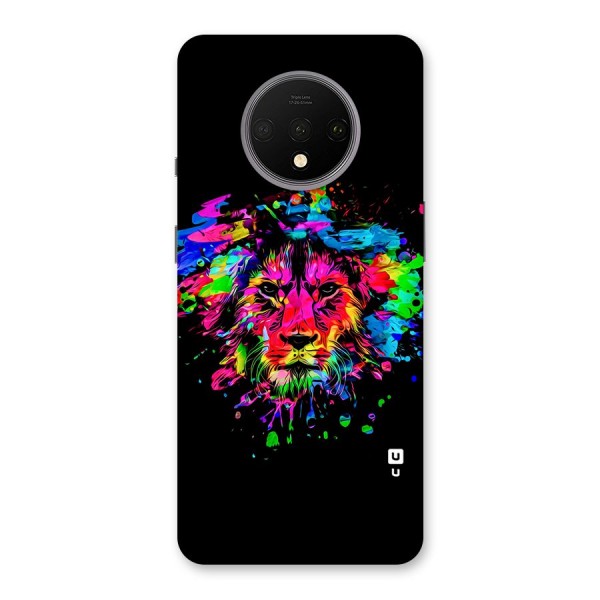 Artistic Lion Art Splash Back Case for OnePlus 7T