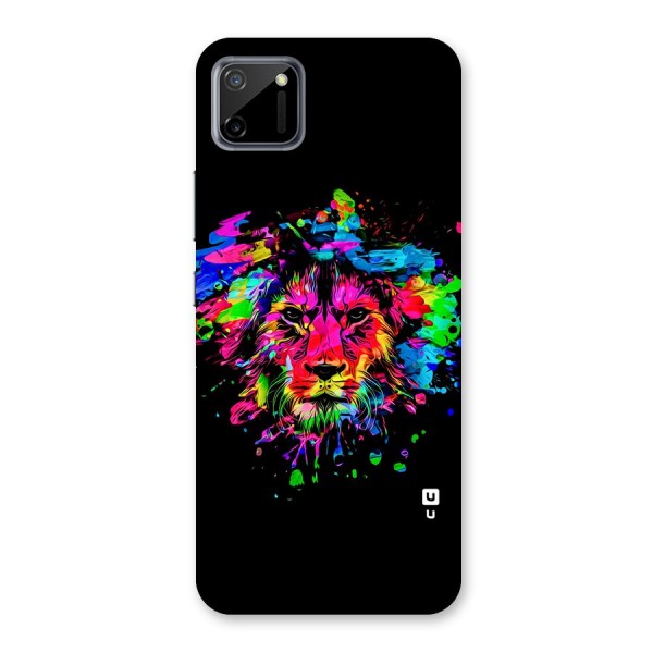 Artistic Lion Art Splash Back Case for Realme C11