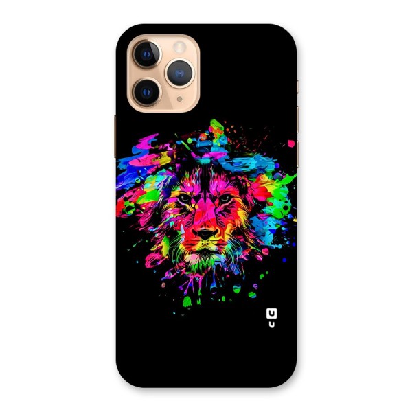 Artistic Lion Art Splash Back Case for iPhone 11 Pro