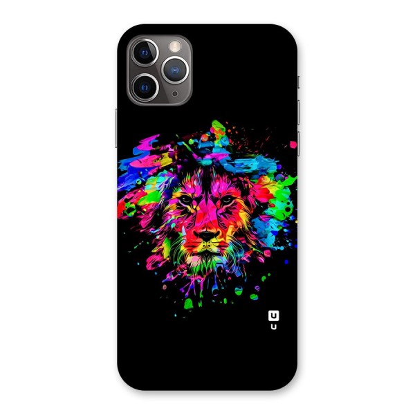 Artistic Lion Art Splash Back Case for iPhone 11 Pro Max