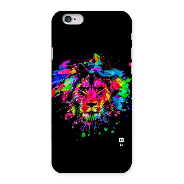 Artistic Lion Art Splash Back Case for iPhone 6 6S
