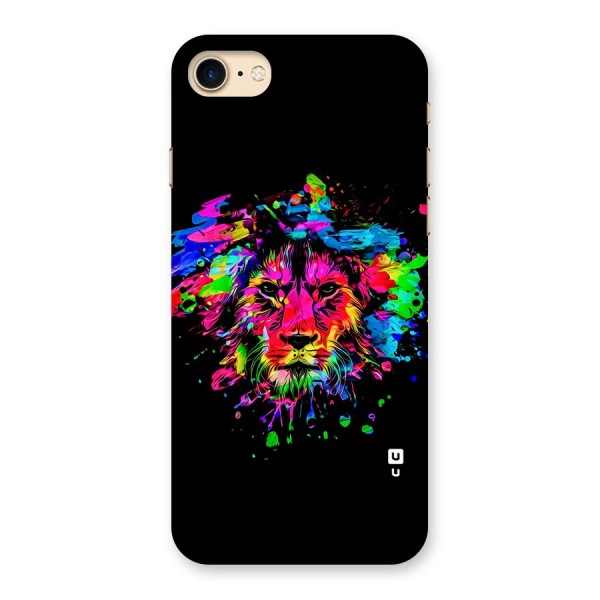 Artistic Lion Art Splash Back Case for iPhone 7