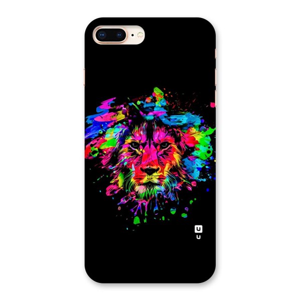 Artistic Lion Art Splash Back Case for iPhone 8 Plus
