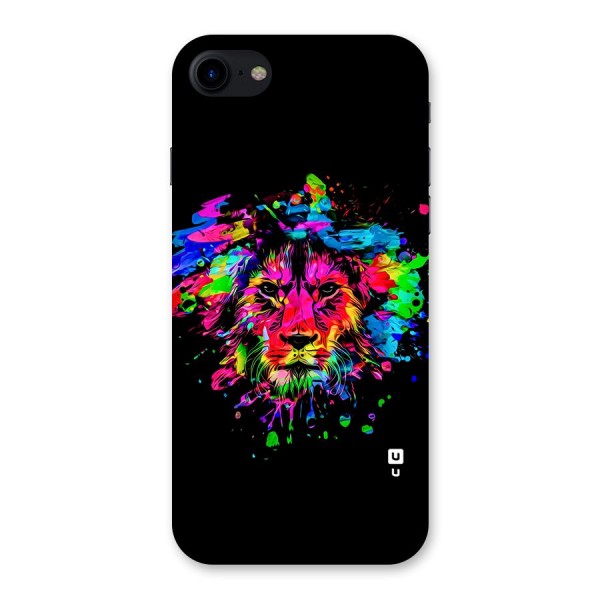 Artistic Lion Art Splash Back Case for iPhone SE 2020